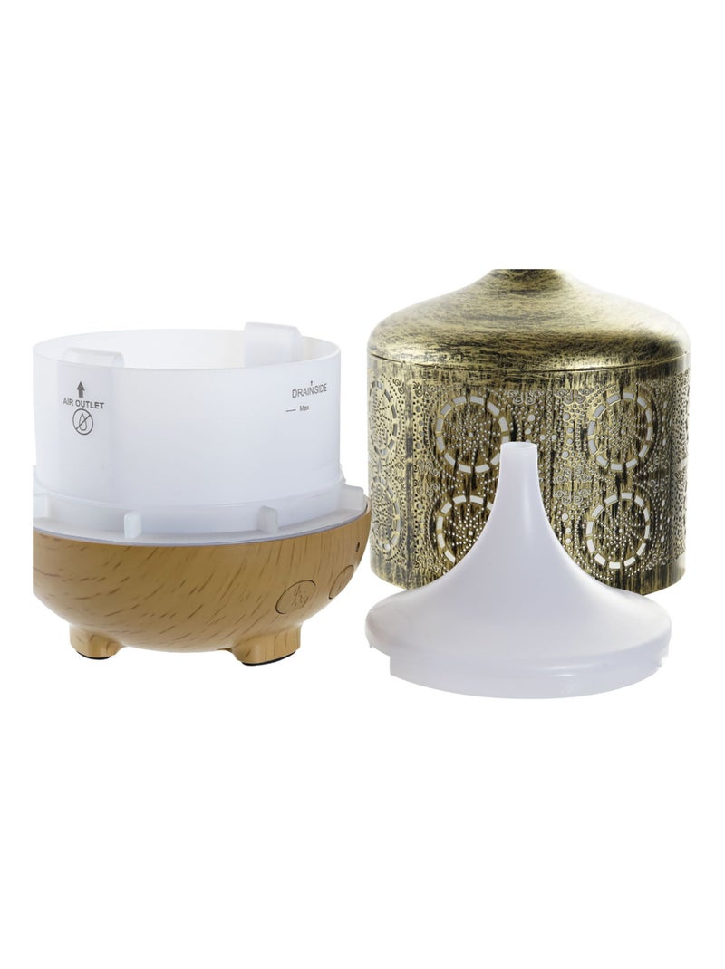 Diffuseur d'huiles essentielles lumineux led Doré/or - Kiabi