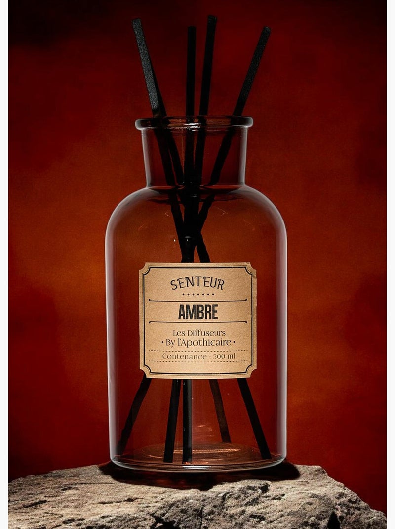 Diffuseur d'intérieur 500ml + tiges - AFIBEL Ambre - Kiabi
