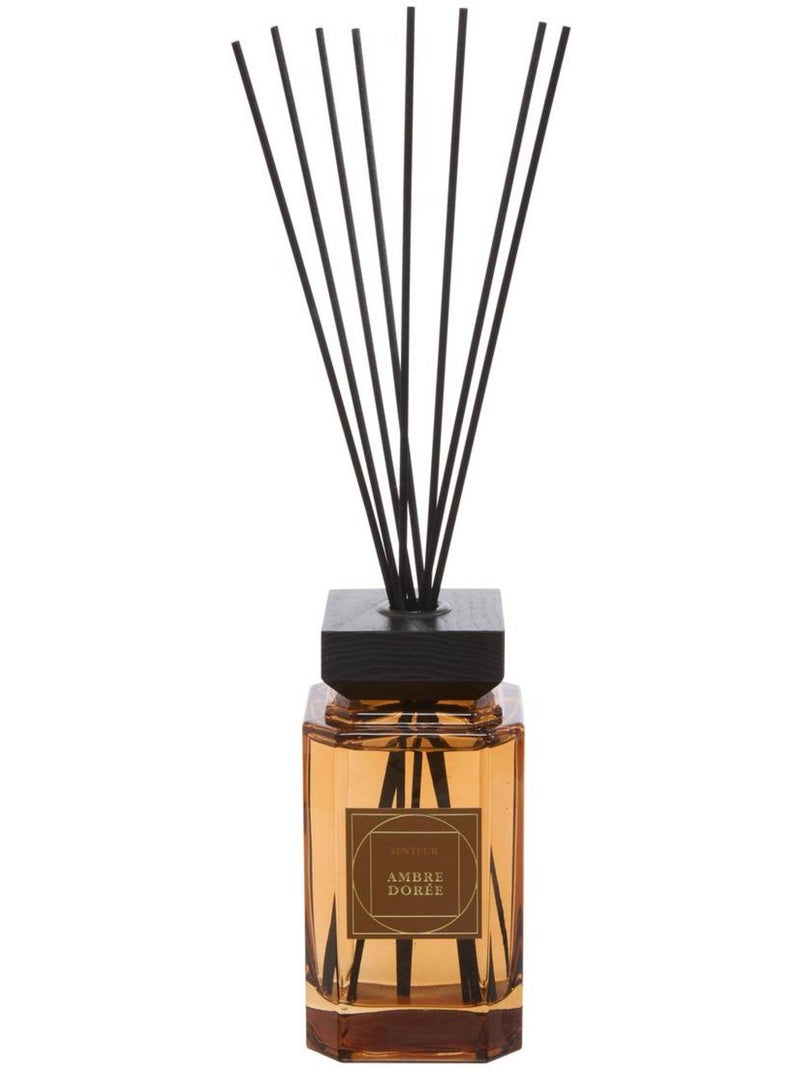 Diffuseur en verre LEONAR Ambre - Kiabi