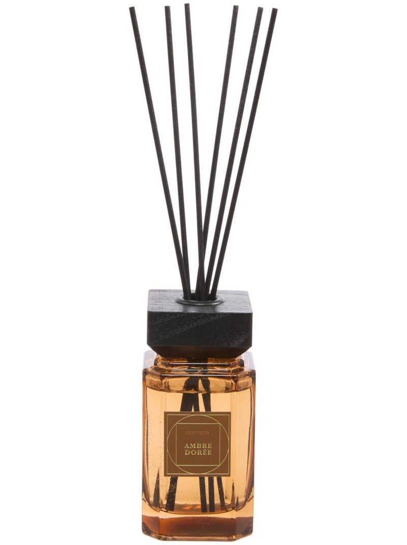 Diffuseur en verre LEONAR Ambre - Kiabi