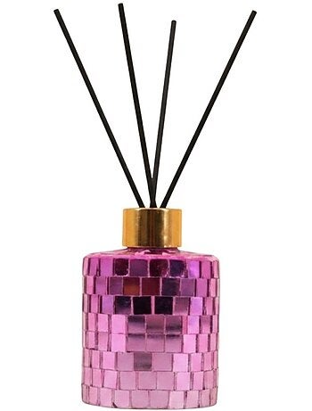 Diffuseur parfum 120ml flacon à facettes violettes