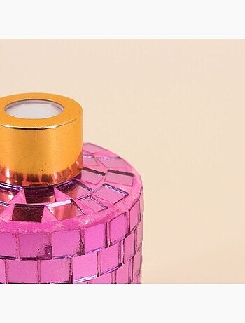 Diffuseur parfum 120ml flacon à facettes violettes