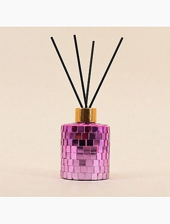 Diffuseur parfum 120ml flacon à facettes violettes