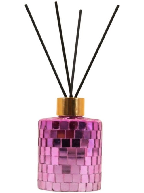 Diffuseur parfum 120ml flacon à facettes violettes - Kiabi