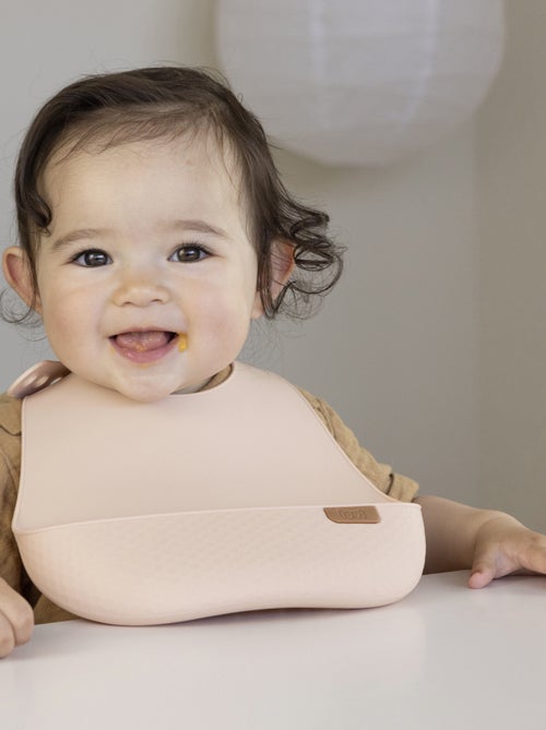 Difrax | Bavoir récupérateur en silicone Difax LOVI - Kiabi