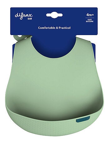 Difrax | Bavoir récupérateur en silicone Difax LOVI