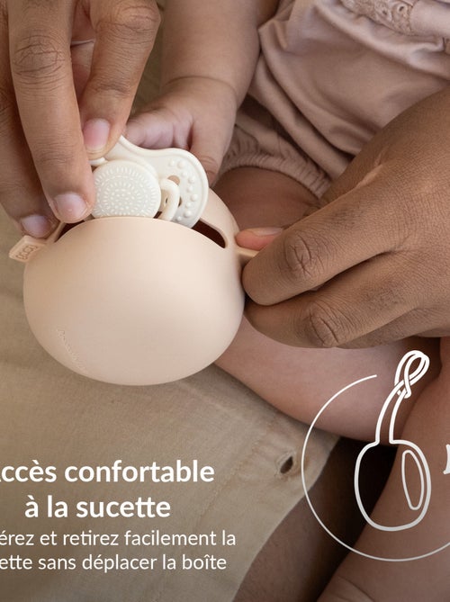 Difrax | Boîte à sucette en silicone DIFRAX LOVI - Kiabi