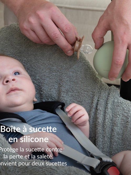 Difrax | Boîte à sucette en silicone DIFRAX LOVI - Kiabi