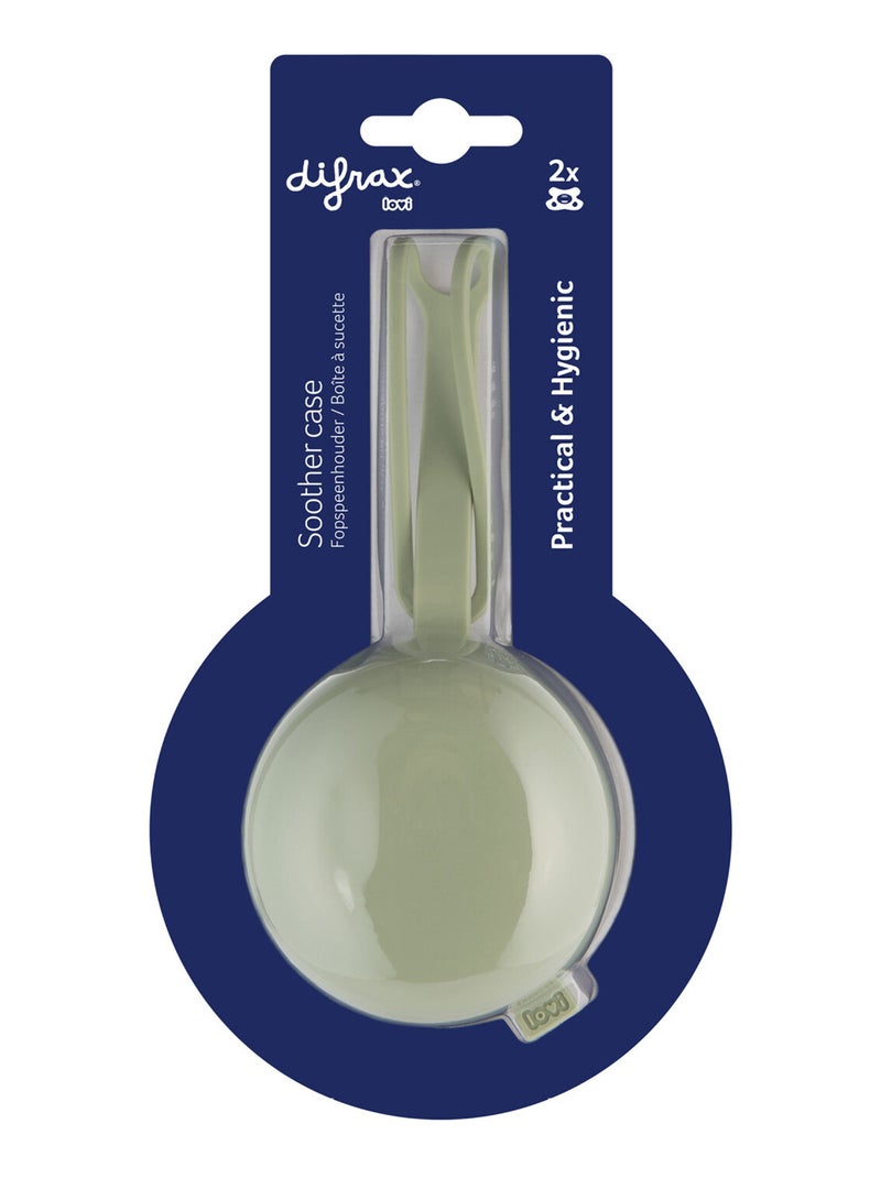 Difrax | Boîte à sucette en silicone DIFRAX LOVI Vert - Kiabi