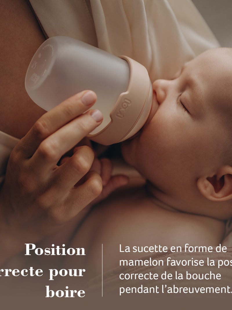 Difrax | Difrax LOVI Biberon Mammafeel - 150 ml Beige - Kiabi