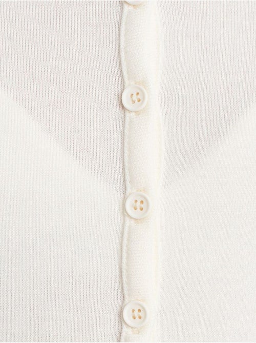 Dilvin cardigan côtelé boutonné - Kiabi