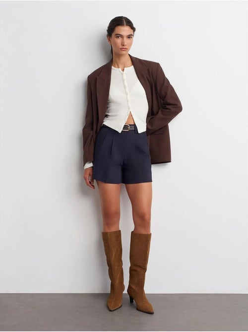 Dilvin cardigan côtelé boutonné - Kiabi