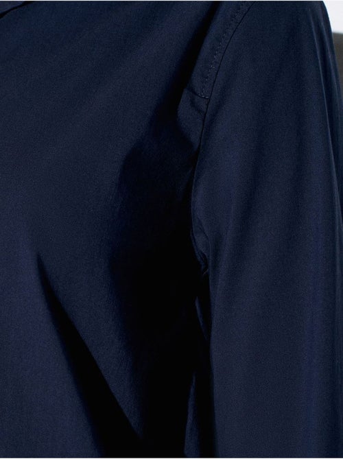 DILVIN Chemise À Manches Longues Avec Découpe - Kiabi DILVIN Chemise À Manches Longues Avec Découpe - Kiabi