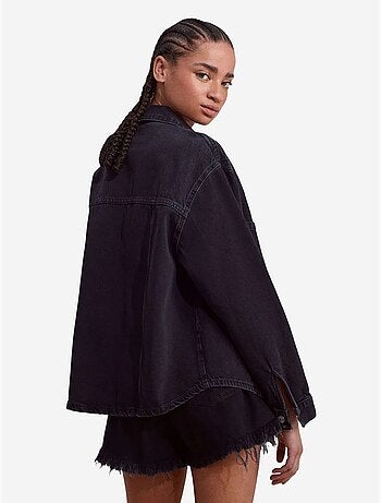DILVIN Chemise En Denim Ample En Coton