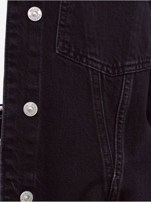 DILVIN Chemise En Denim Ample En Coton - Kiabi DILVIN Chemise En Denim Ample En Coton - Kiabi