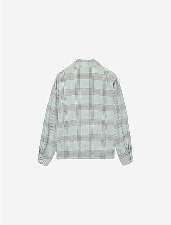 DILVIN Chemise Oversize À Carreaux