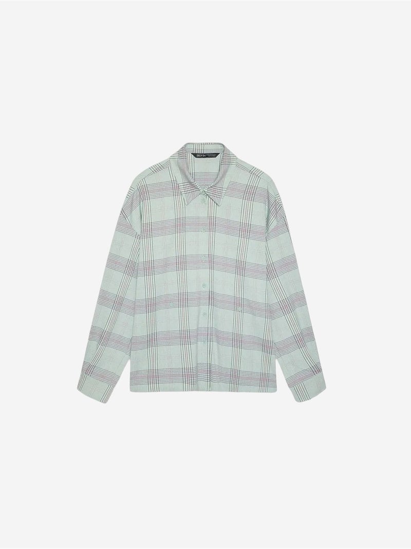DILVIN Chemise Oversize À Carreaux Multicolore - Kiabi