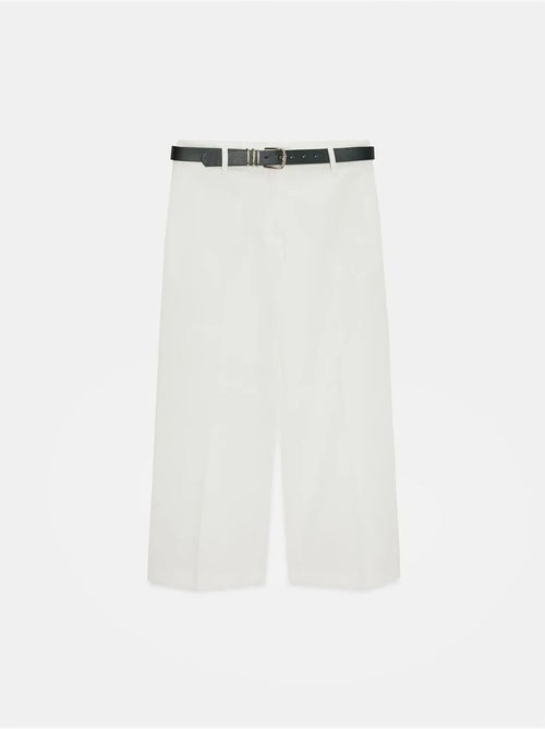 DILVIN Culotte En Crêpe À Taille Haute Et Ceinture - Kiabi DILVIN Culotte En Crêpe À Taille Haute Et Ceinture - Kiabi