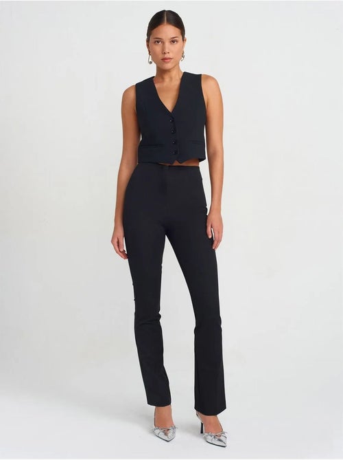 DILVIN Gilet Court Femme En Crêpe - Kiabi DILVIN Gilet Court Femme En Crêpe - Kiabi