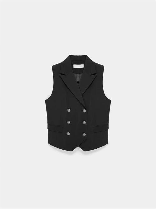 DILVIN Gilet Femme Tissé À Col Châle - Kiabi