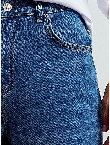 DILVIN Jean En Denim À Taille Haute Et Jambe Large