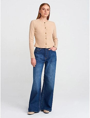 DILVIN Jean Large À Taille Haute