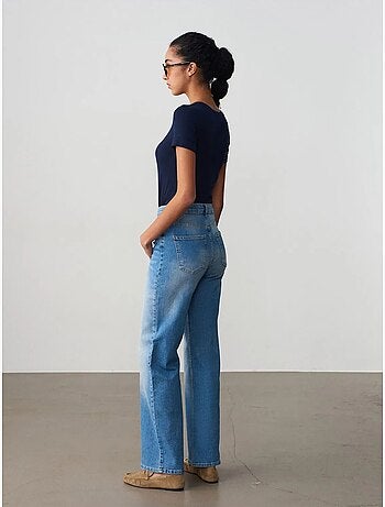 DILVIN Jean Large À Taille Haute