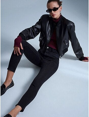 DILVIN Jean Skinny Taille Haute