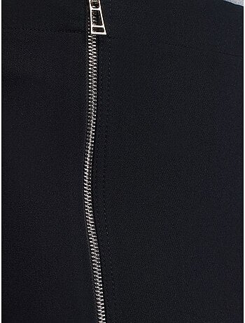 DILVIN Jupe Crayon Midi Taille Haute