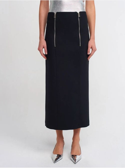 DILVIN Jupe Crayon Midi Taille Haute - Kiabi DILVIN Jupe Crayon Midi Taille Haute - Kiabi