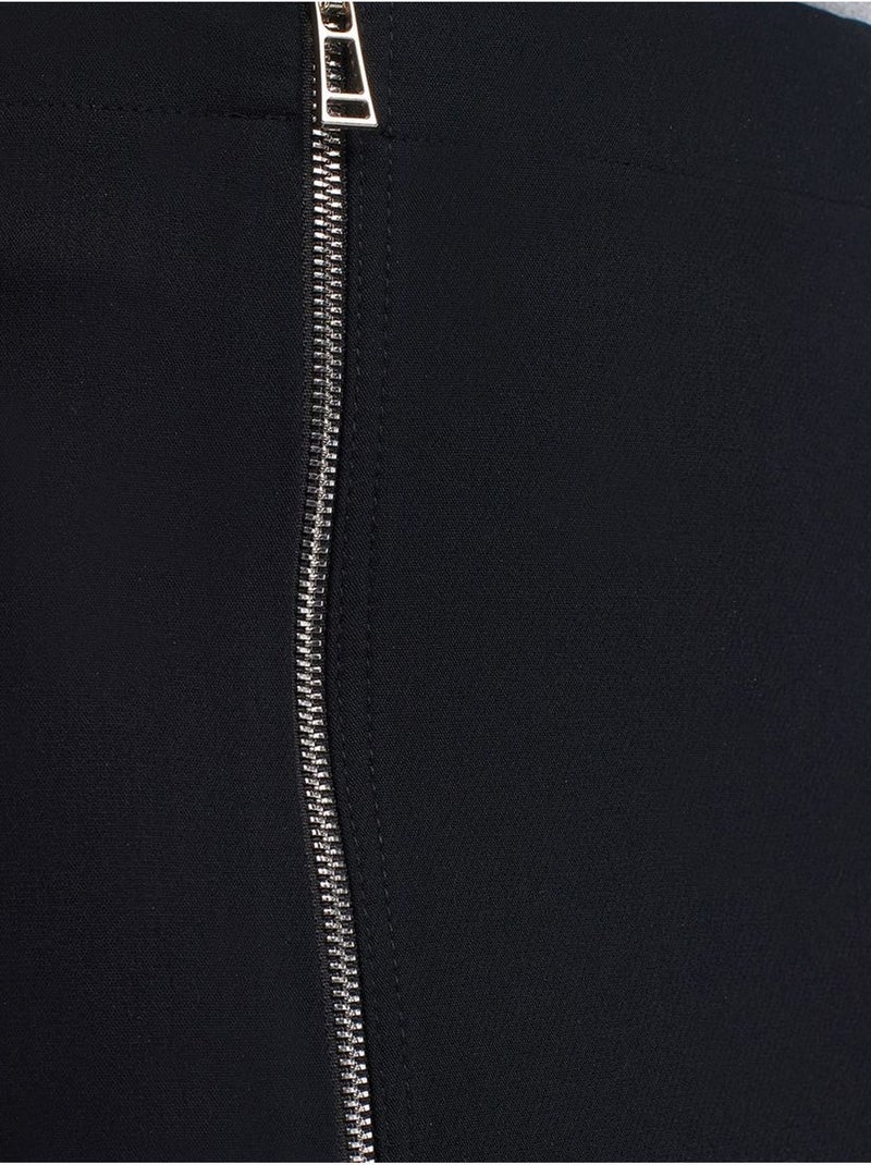 DILVIN Jupe Crayon Midi Taille Haute Noir - Kiabi
