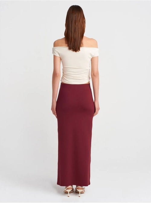 DILVIN Jupe Longue Crayon À Taille Haute - Kiabi DILVIN Jupe Longue Crayon À Taille Haute - Kiabi