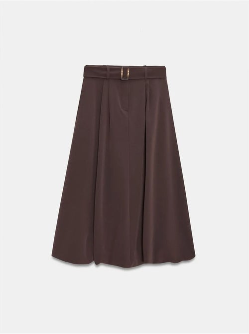 DILVIN Jupe Midi Ballon Taille Haute Avec Ceinture - Kiabi DILVIN Jupe Midi Ballon Taille Haute Avec Ceinture - Kiabi