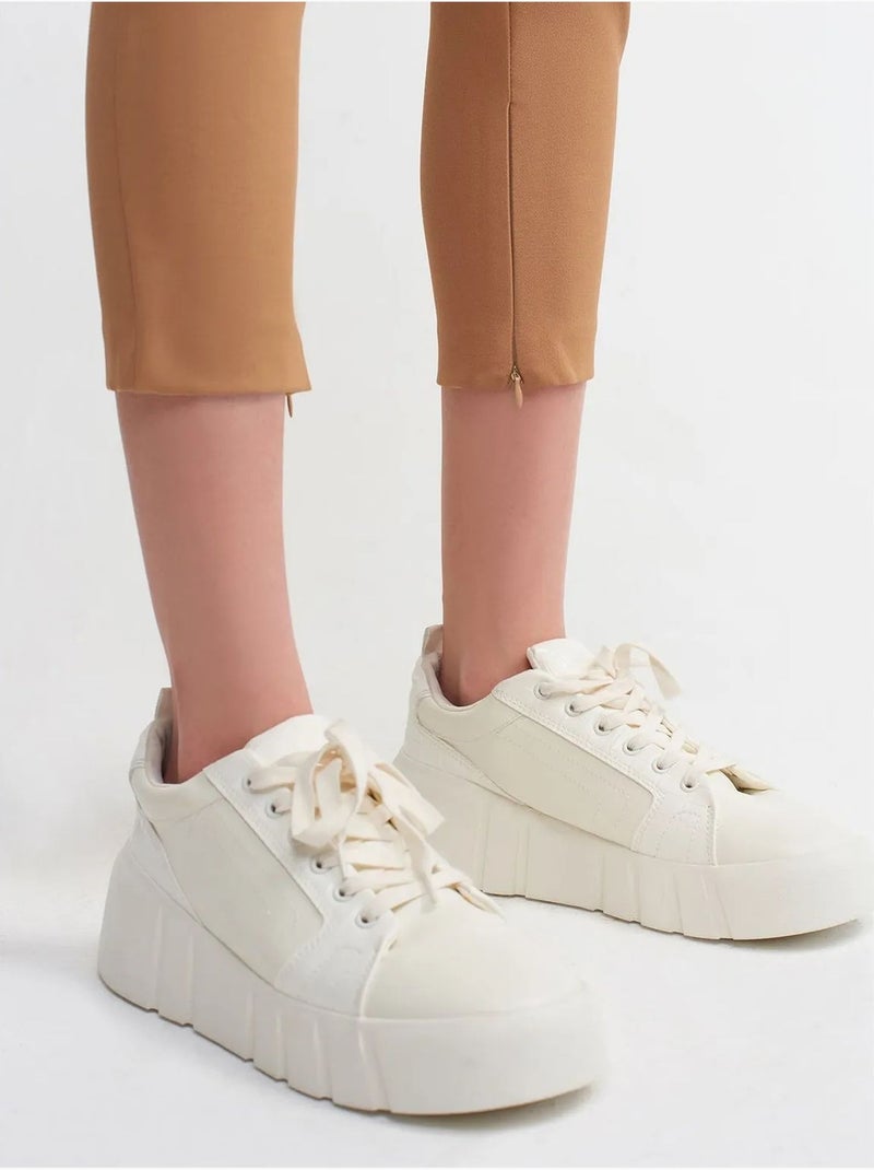 DILVIN Legging Capri Taille Haute Camel - Kiabi
