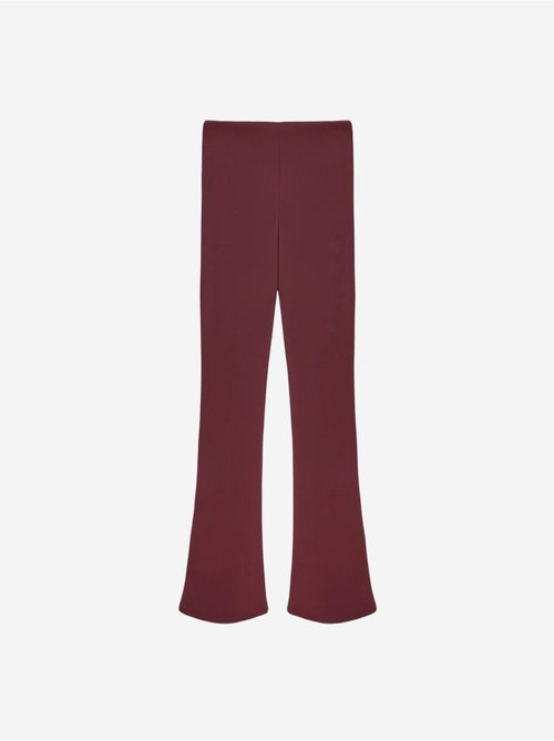 DILVIN Legging évasé taille haute avec bouton - Kiabi DILVIN Legging évasé taille haute avec bouton - Kiabi