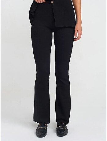 DILVIN Legging Évasé Taille Haute