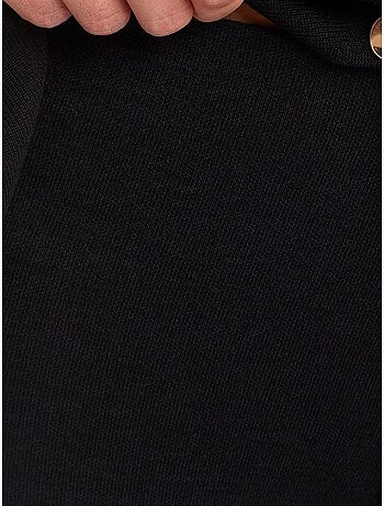DILVIN Legging Évasé Taille Haute
