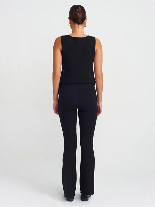 DILVIN Legging Évasé Taille Haute - Kiabi