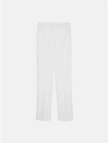 DILVIN Pantalon Droit En Crêpe Pour Femme