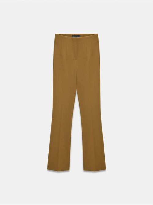 DILVIN Pantalon Droit En Crêpe Pour Femme - Kiabi DILVIN Pantalon Droit En Crêpe Pour Femme - Kiabi