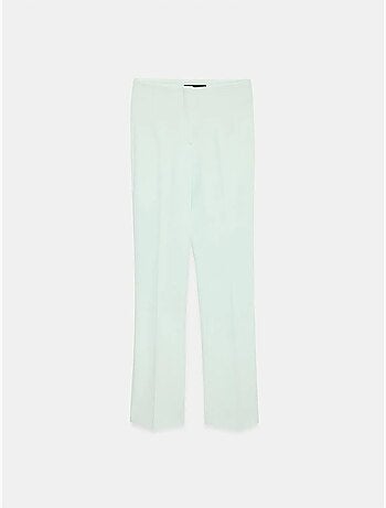DILVIN Pantalon Droit En Crêpe Pour Femme