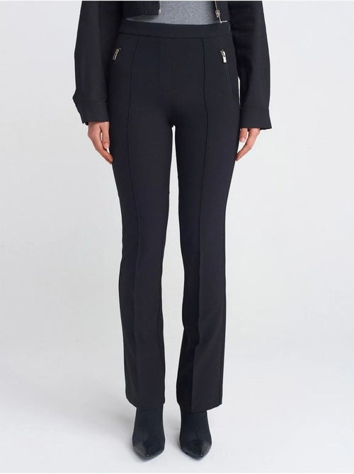 DILVIN Pantalon Droit Femme Taille Mi-haute - Kiabi DILVIN Pantalon Droit Femme Taille Mi-haute - Kiabi