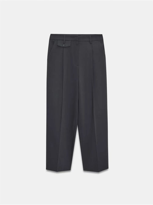 DILVIN Pantalon Droit Taille Haute À Plis - Kiabi DILVIN Pantalon Droit Taille Haute À Plis - Kiabi