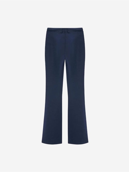 DILVIN Pantalon Évasé En Jersey À Taille Mi-haute Et Lien - Kiabi DILVIN Pantalon Évasé En Jersey À Taille Mi-haute Et Lien - Kiabi