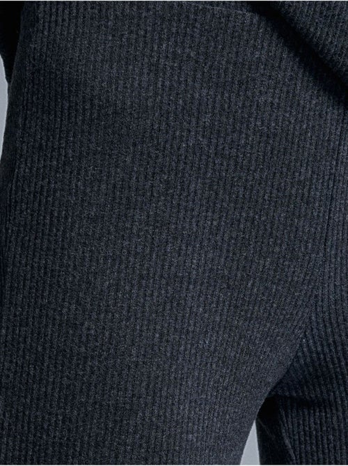 DILVIN Pantalon Évasé En Maille, Taille Haute - Kiabi DILVIN Pantalon Évasé En Maille, Taille Haute - Kiabi