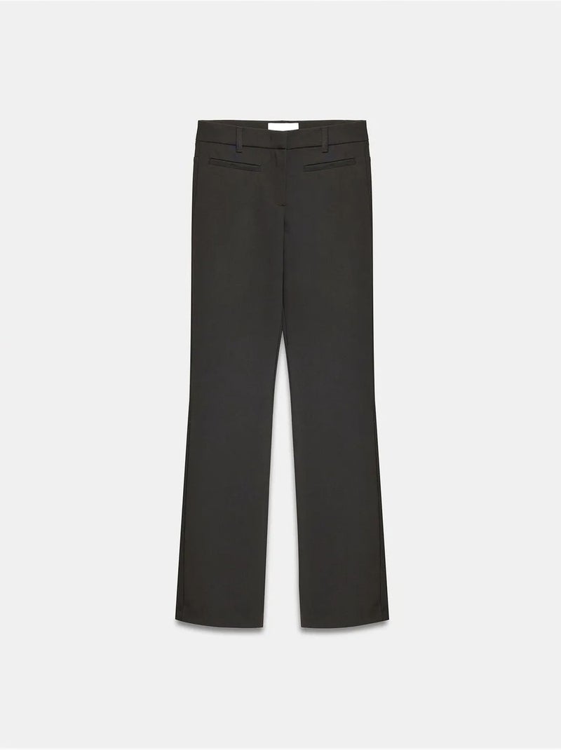 DILVIN Pantalon Évasé Taille Haute Avec Poches Noir - Kiabi