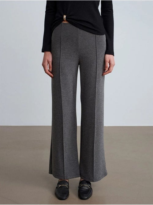 DILVIN Pantalon Femme Ample À Taille Mi-haute - Kiabi DILVIN Pantalon Femme Ample À Taille Mi-haute - Kiabi