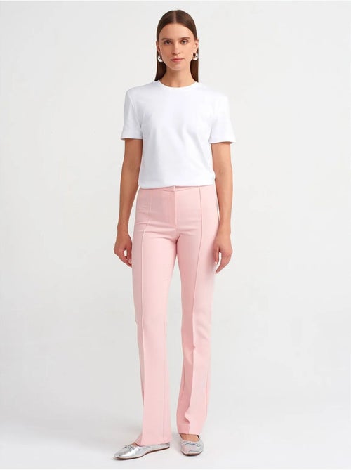 DILVIN Pantalon Flare Taille Haute - Kiabi DILVIN Pantalon Flare Taille Haute - Kiabi