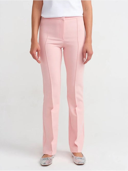 DILVIN Pantalon Flare Taille Haute - Kiabi DILVIN Pantalon Flare Taille Haute - Kiabi