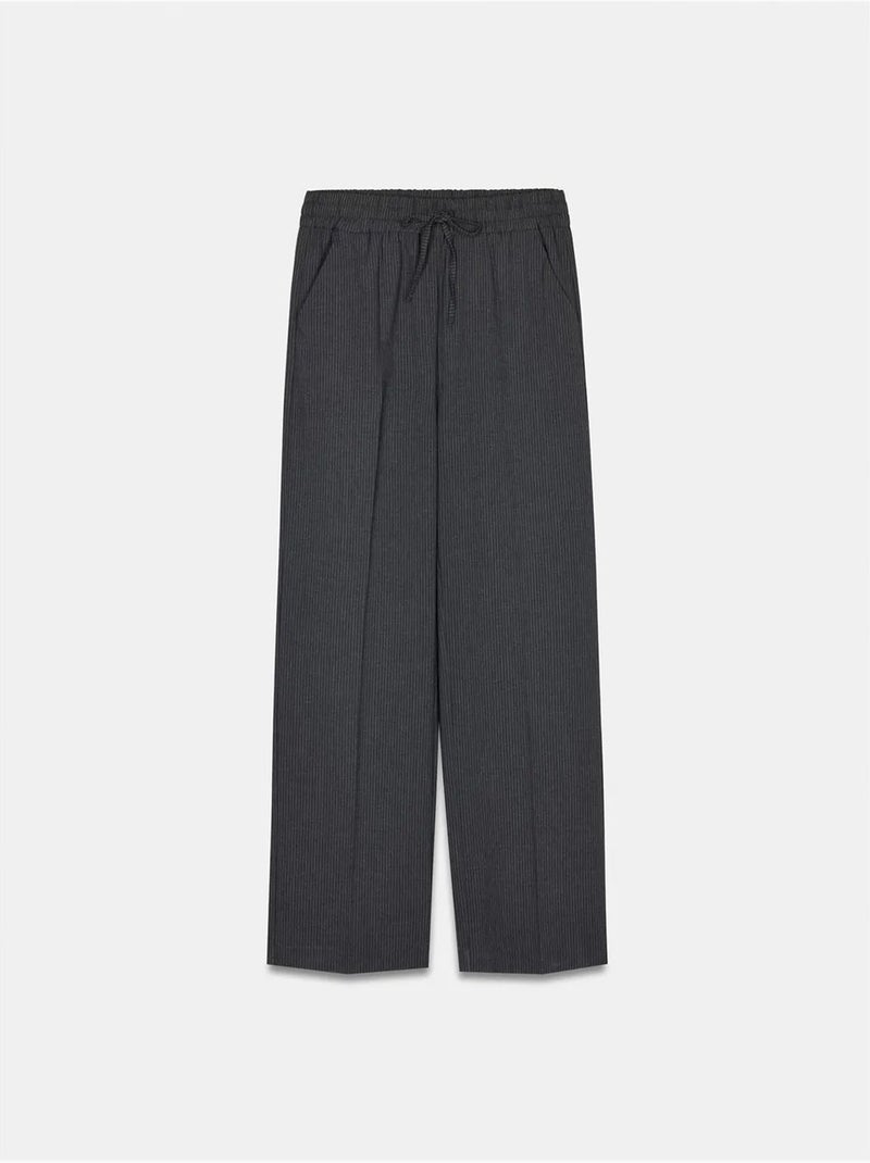 DILVIN Pantalon Large À Enfiler gris anthracite - Kiabi